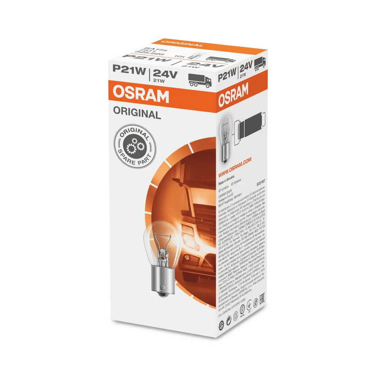 Osram Oem Park Light 24V 7511 P21w 10Pcs. 1