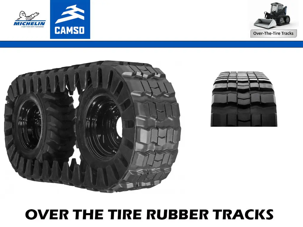 Michelin Camso Over The Tire Rubber Tracks For Skid Steers 1