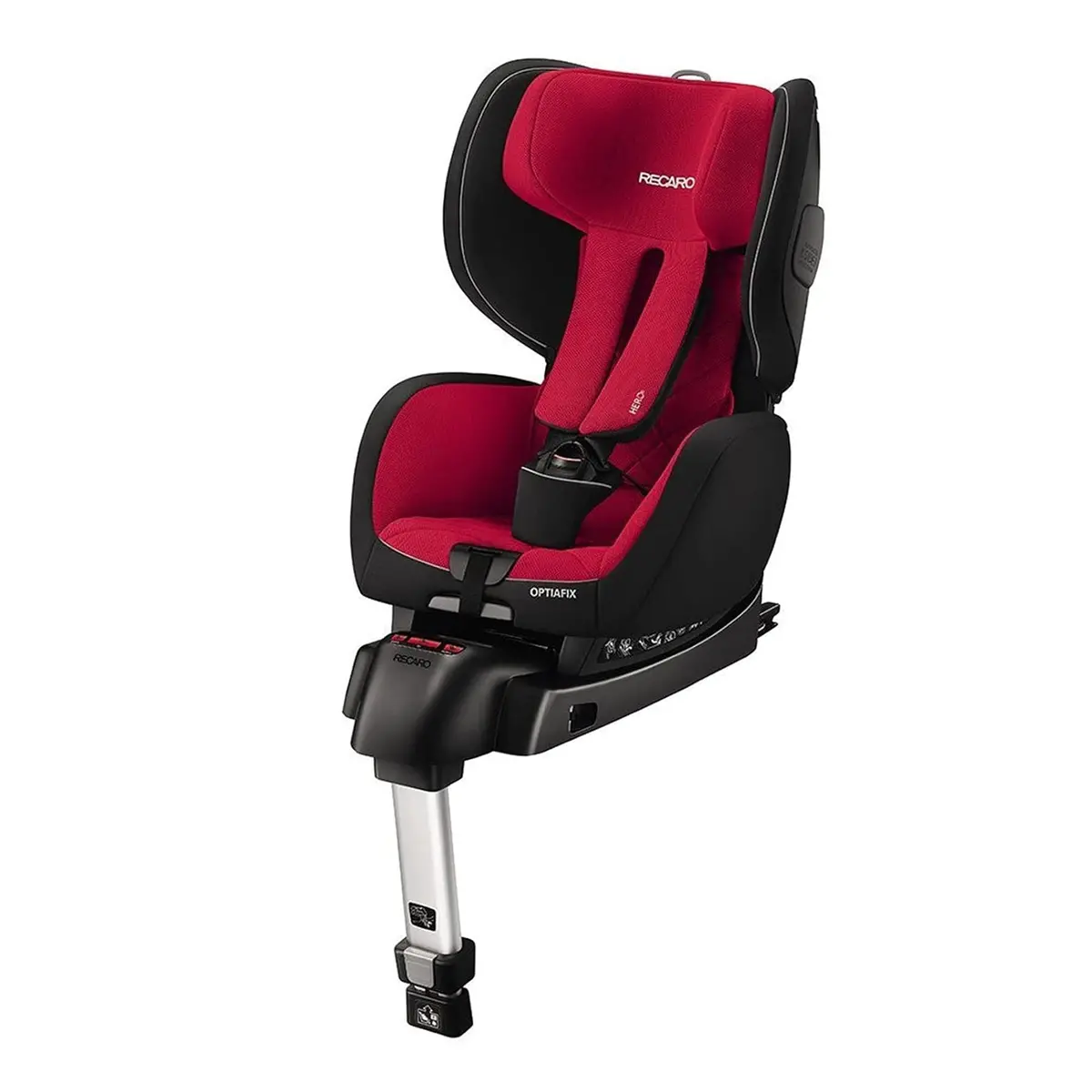 Recaro Kids Child Car Seat Optiafix Racing Red Edition 1