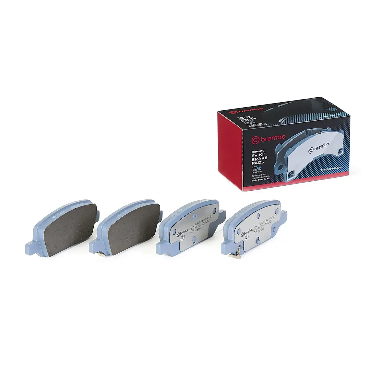Brembo Rear Semi Metallic Ev Brake Pad P09027e For Tesla Model 3 1