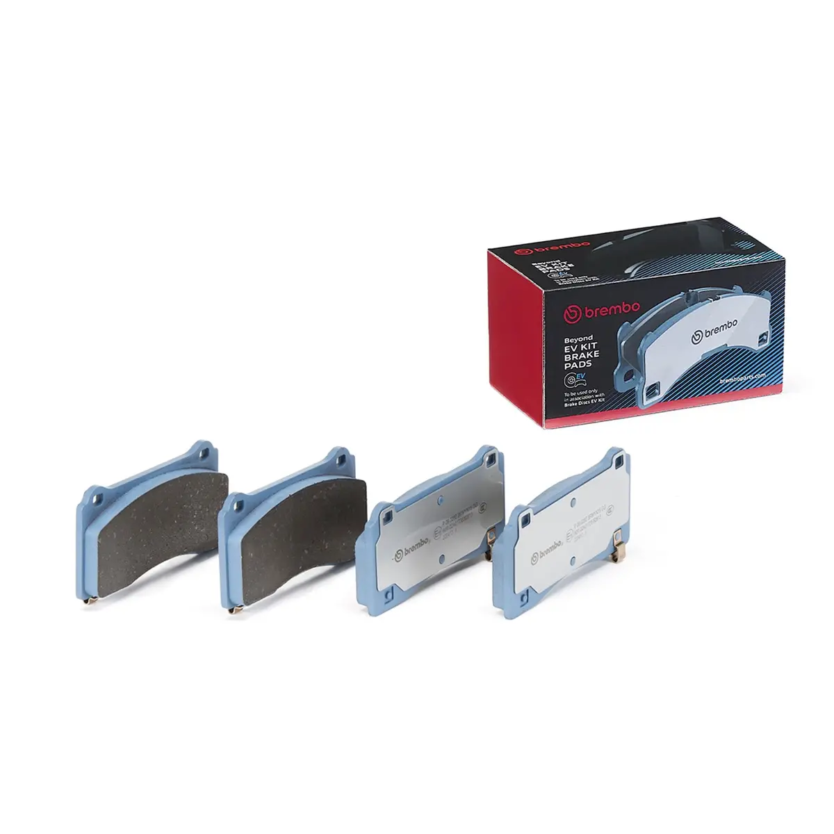 Brembo Front Semi Metallic Ev Brake Pad P09028e For Tesla Model 3 1