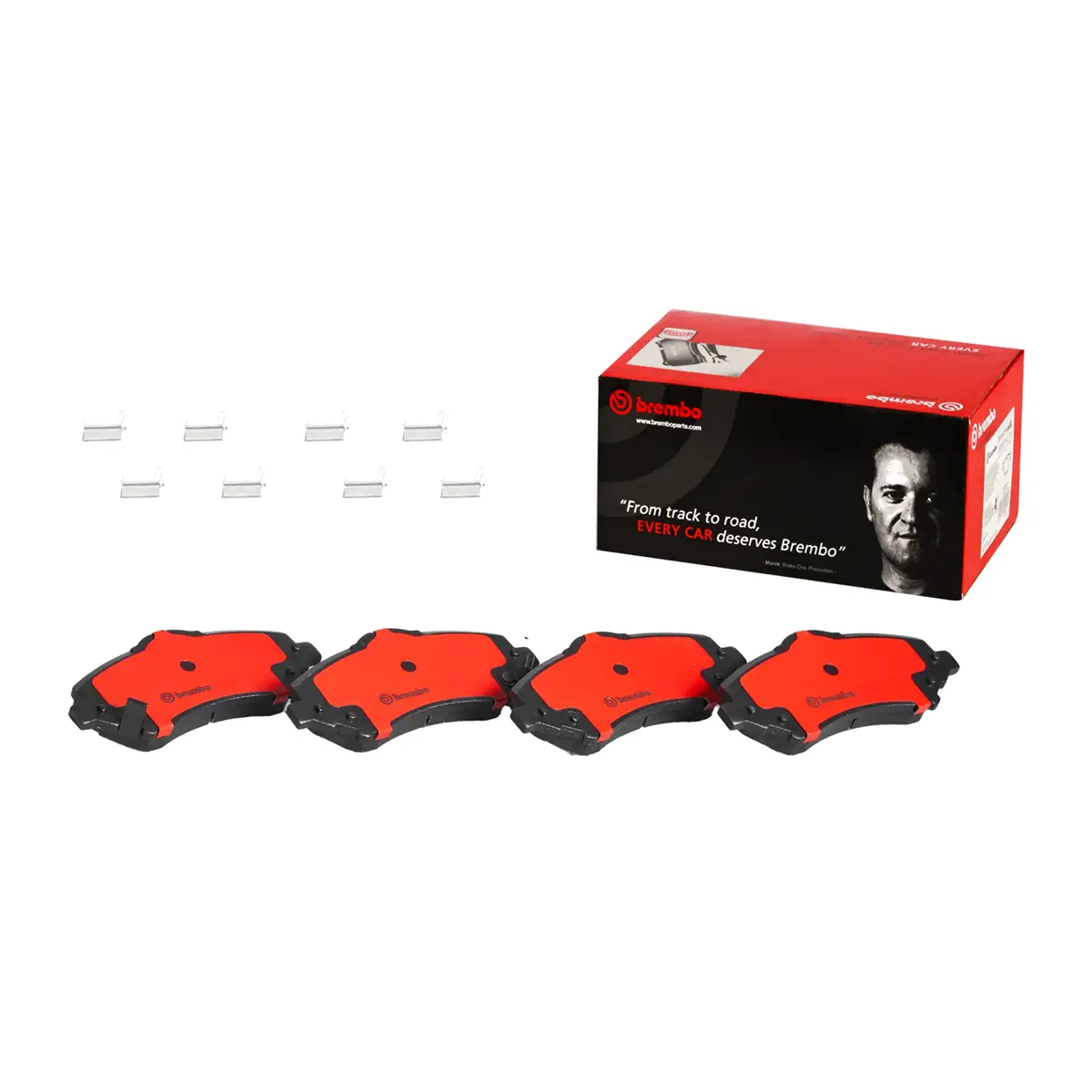 Brembo Front Ceramic Brake Pad P11022n For Jeep Wrangler Jk 2007-2018 1