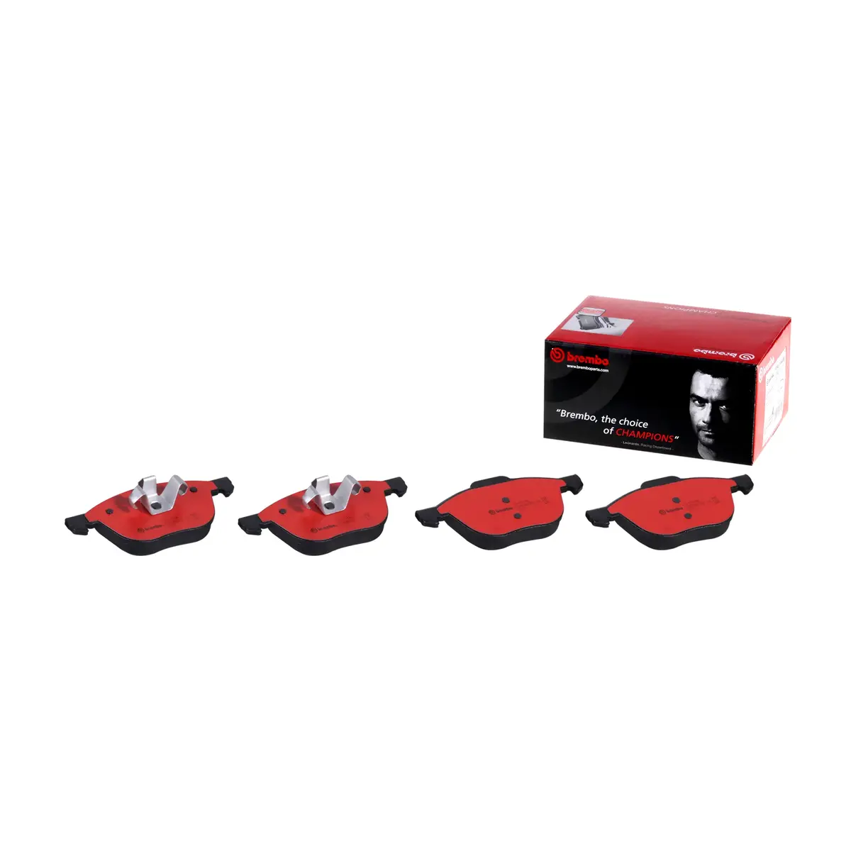 Brembo Front Ceramic Brake Pad P24061n For Ford Ecosport 2014-2021, Focus 2005-2019, Mazda 3 2004-2013 1