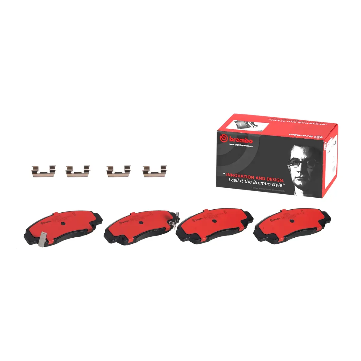 Brembo Front Ceramic Brake Pad P28034n For Honda Civic Fd, Fb 1