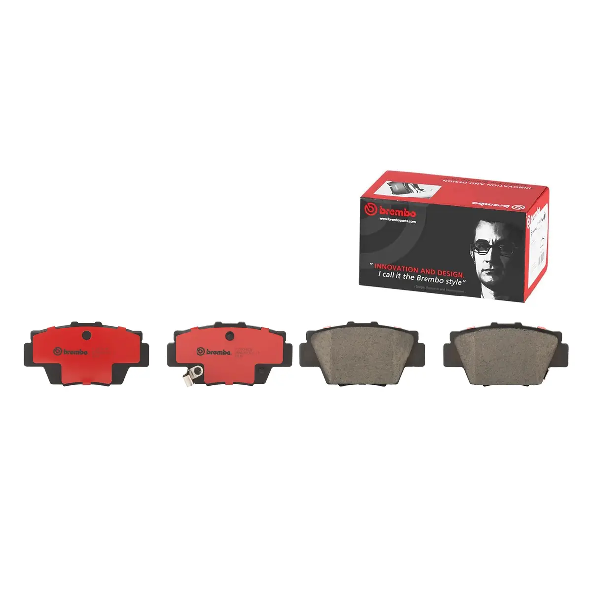 Brembo Rear Ceramic Brake Pad P28040n For Honda Nsx 1991-2005 1