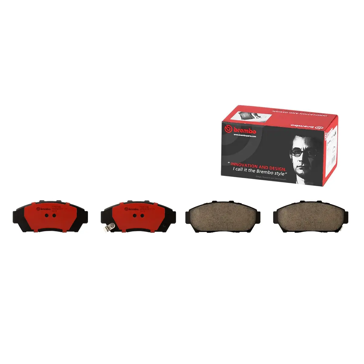 Brembo Front Ceramic Brake Pad P28048n For Honda Integra Type R Dc2 1994-1998 1
