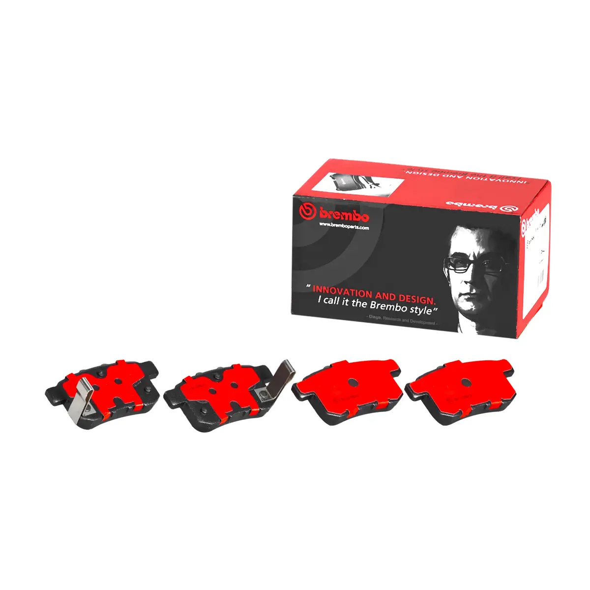 Brembo Rear Ceramic Brake Pad P28072n For Honda Accord 2014-2022 1