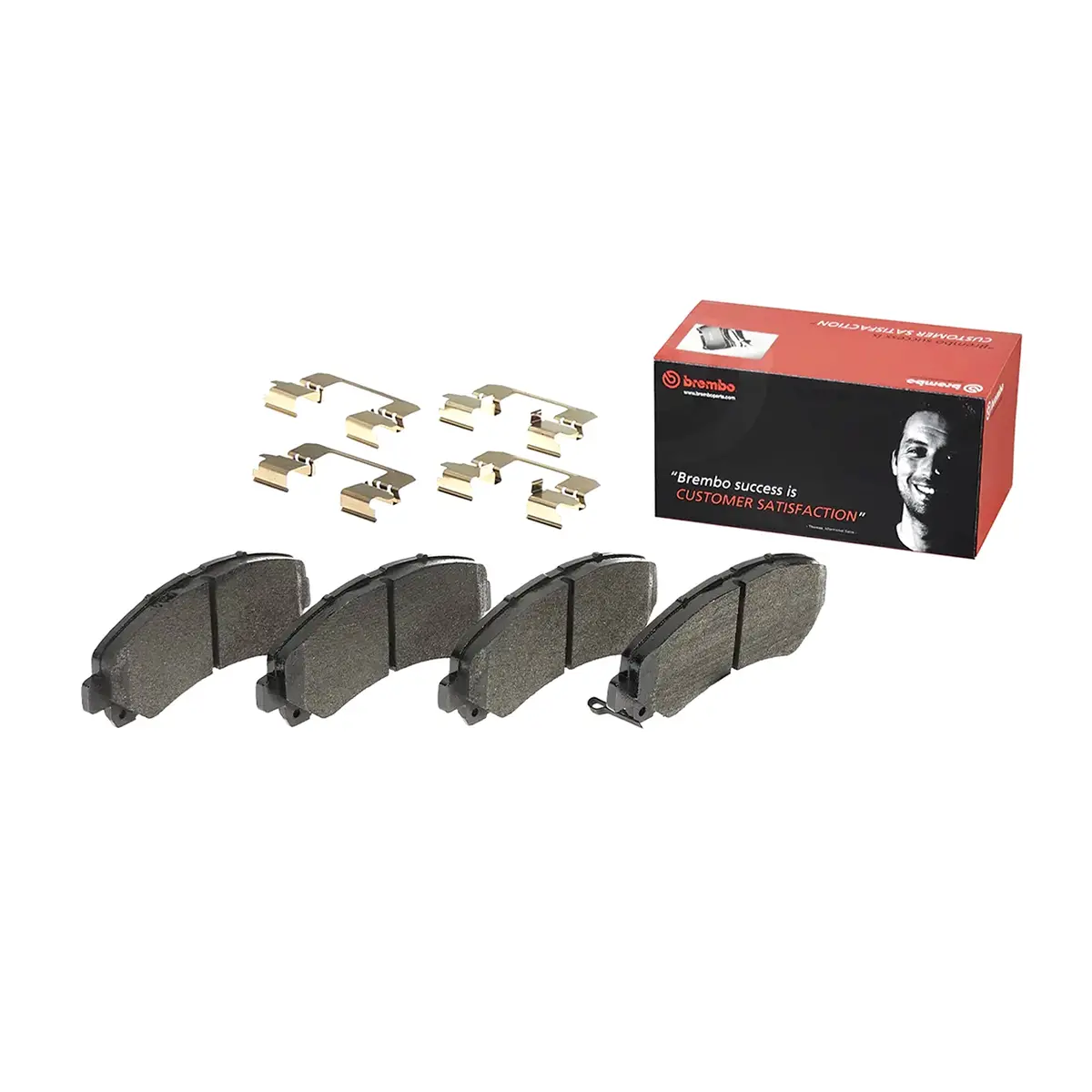 Brembo Front Ceramic Brake Pad P34007n For Chevrolet Colorado, Trailblazer, Isuzu Alterra, D-Max, Mu-X 1