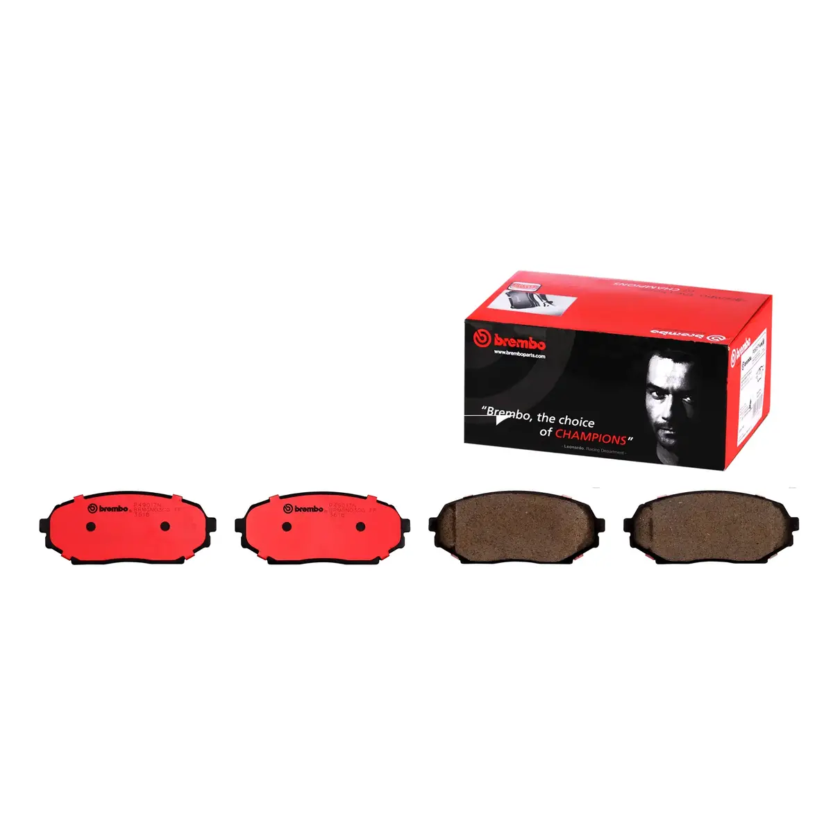 Brembo Rear Ceramic Brake Pad P49017n For Mazda Miata Mx-5 Na 1