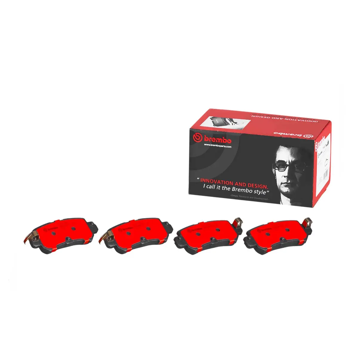 Brembo Rear Ceramic Brake Pad P49047n For Mazda Cx-3, Cx-5 1
