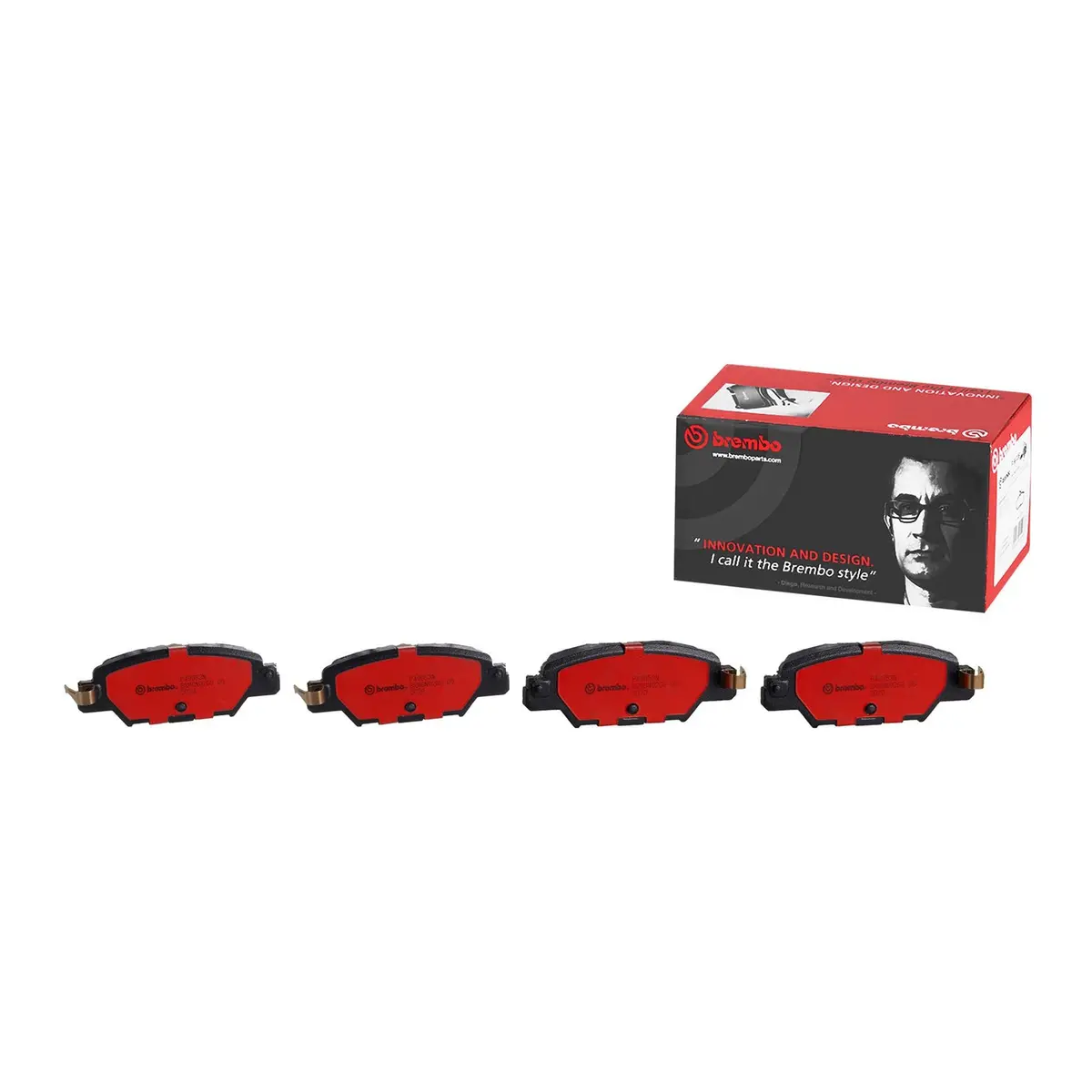 Brembo Rear Ceramic Brake Pad P49053n For Mazda Cx-5 1