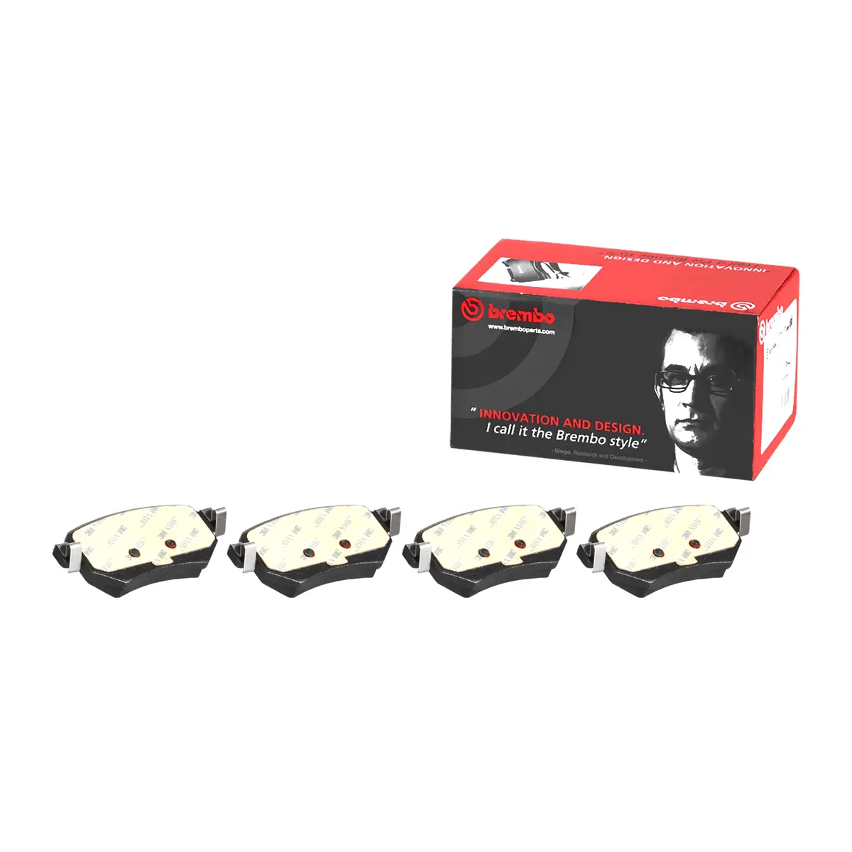 Brembo Rear Ceramic Brake Pad P49059n For Mazda 6 Gl/Gj 2012-Up 1