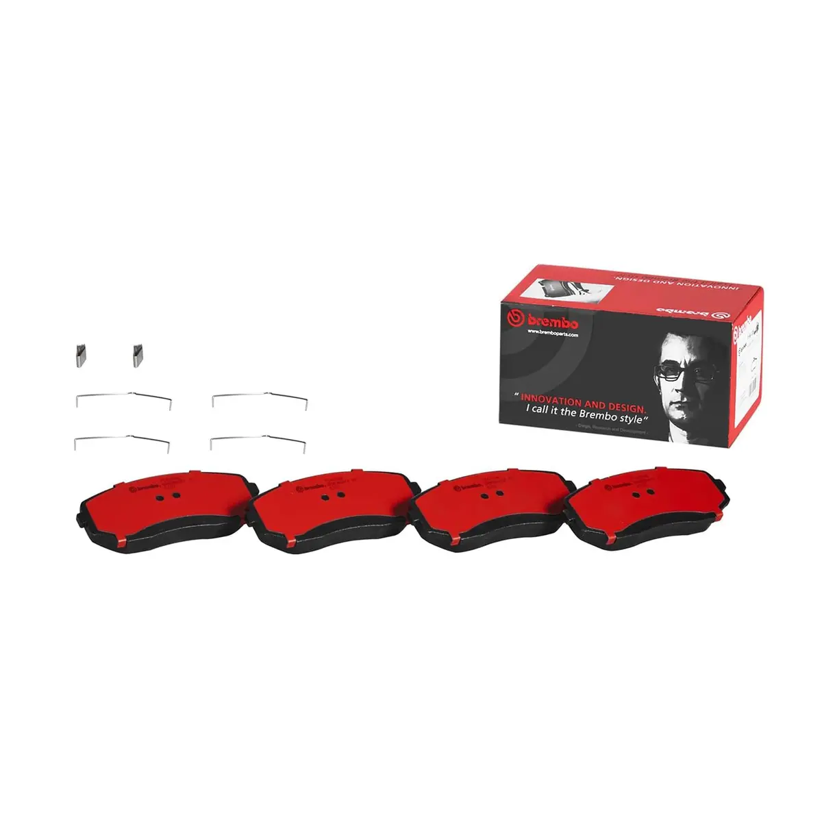 Brembo Front Ceramic Brake Pad P54059n For Mitsubishi Montero Sport 2016-Up, Strada 2018-Up 1