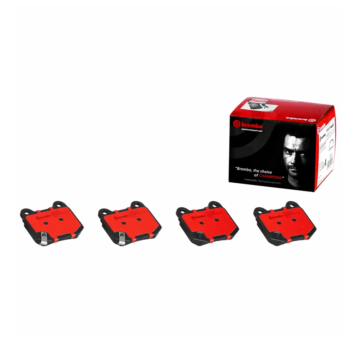 Brembo Rear Ceramic Brake Pad P56048n For Mitsubishi Lancer Evo, Nissan 350Z, Subaru Impreza Wrx Sti 1