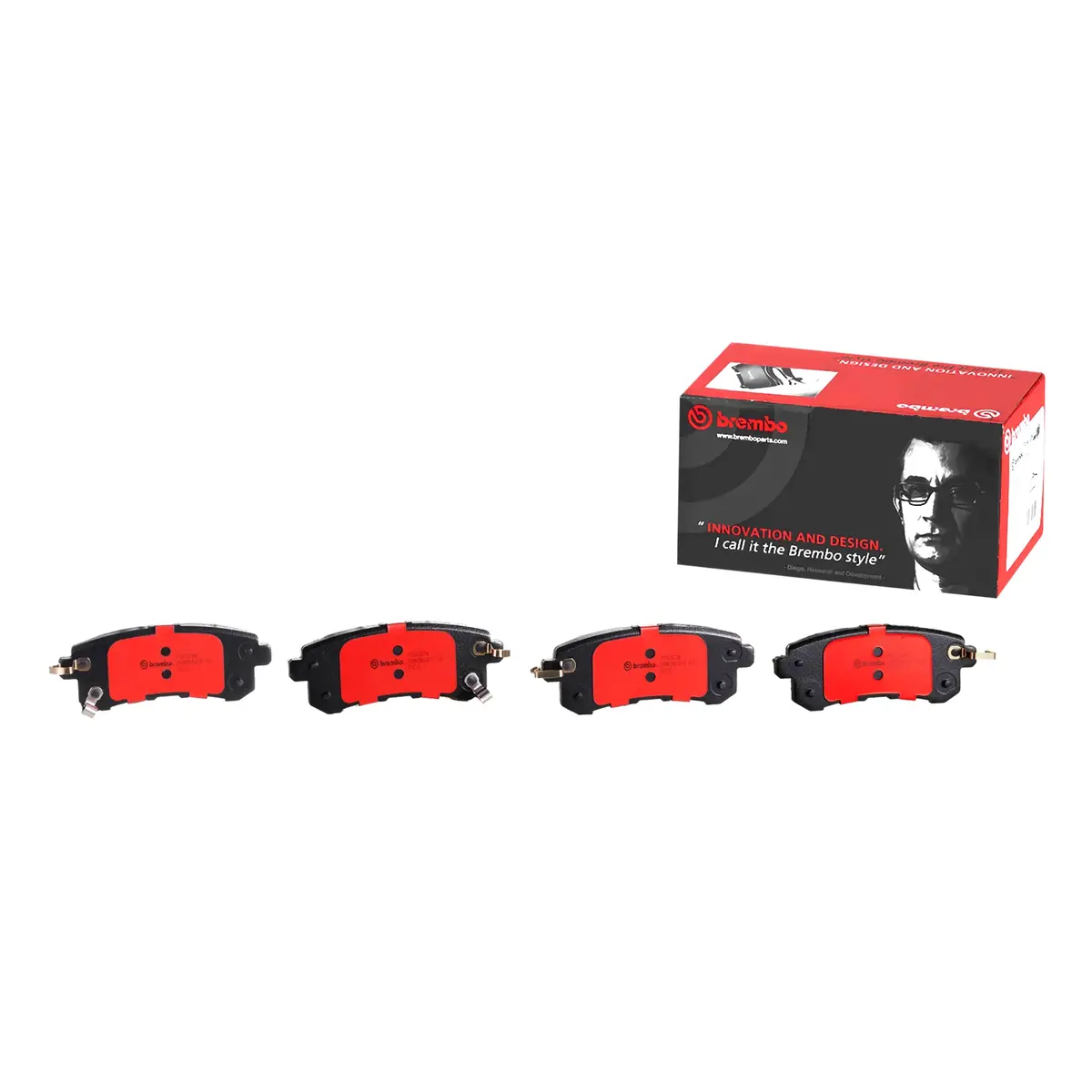 Brembo Rear Ceramic Brake Pad P56082n For Nissan Patrol Royale Y62 1