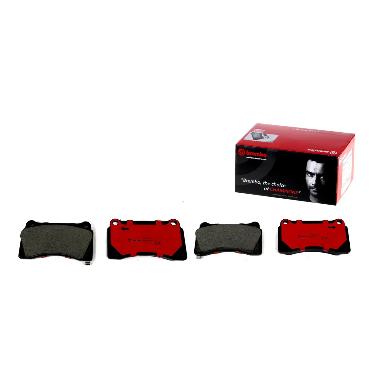 Brembo Rear Ceramic Brake Pad P56128n For Nissan Gt-R R35 2009-Up 1