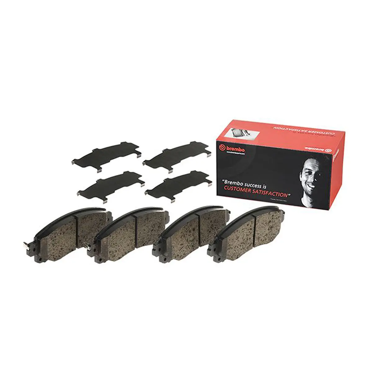 Brembo Front Ceramic Brake Pad P78028n For Subaru Forester, Xv, Impreza 1