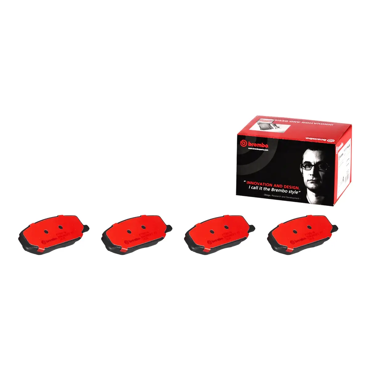 Brembo Front Ceramic Brake Pad P79001n For Suzuki Jimny 1