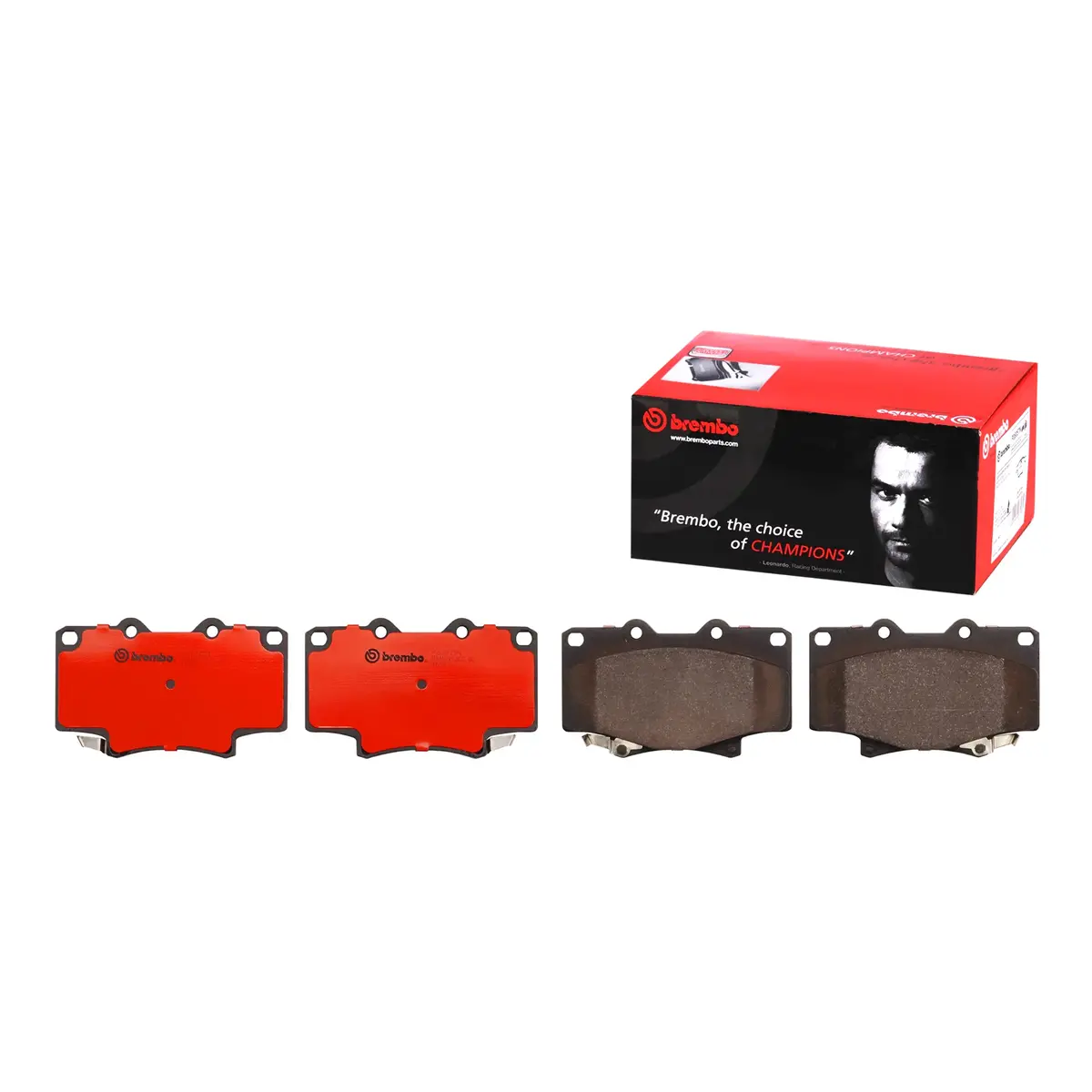Brembo Front Ceramic Brake Pad P83025n For Toyota Land Cruiser 80 1990-1997 1