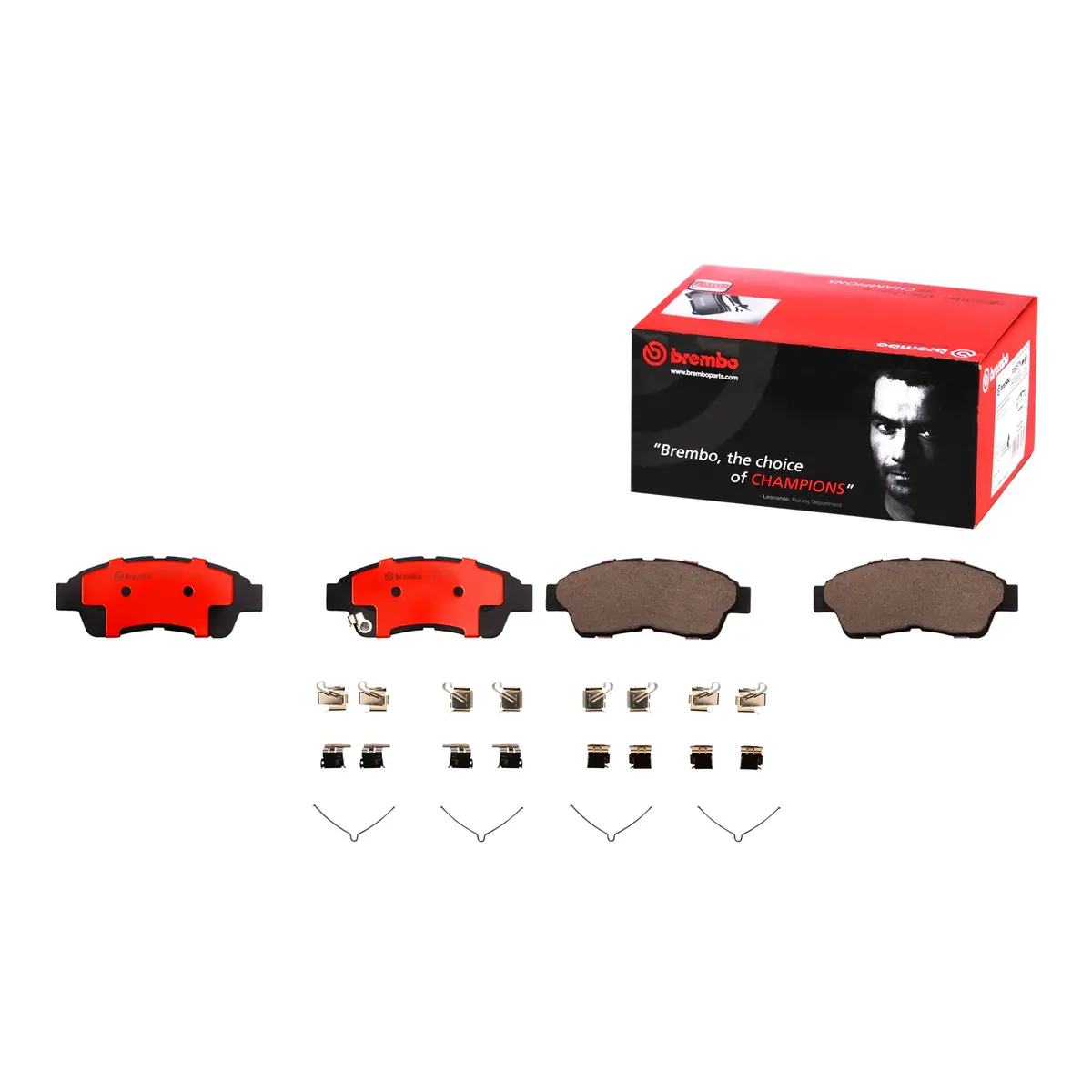 Brembo Front Ceramic Brake Pad P83034n For Toyota Rav4 1995-2000 1
