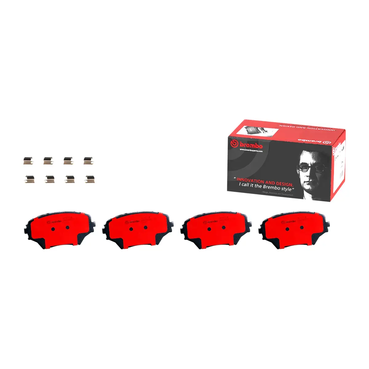 Brembo Front Ceramic Brake Pad P83055n For Toyota Rav4 2001-2005 1