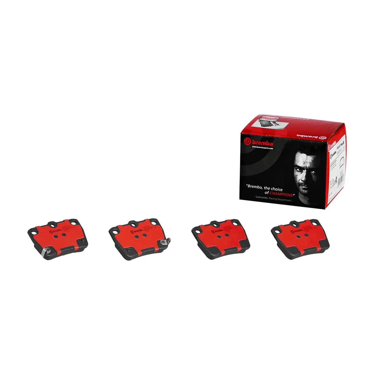 Brembo Rear Ceramic Brake Pad P83057n For Toyota Rav4 2001 - 2005 1