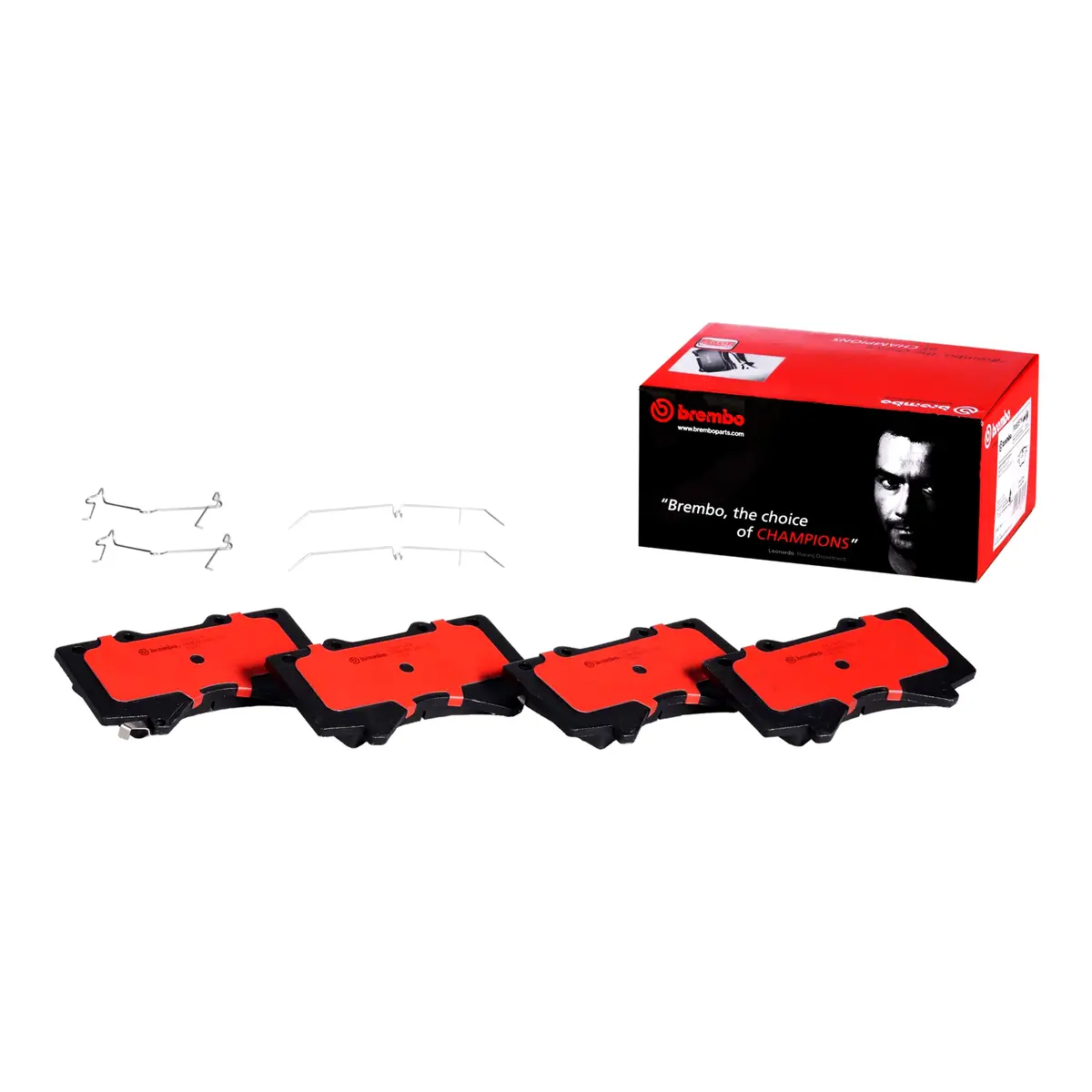 Brembo Front Ceramic Brake Pad P83107n For Toyota Land Cruiser 200 2008-2021, Sequoia 1