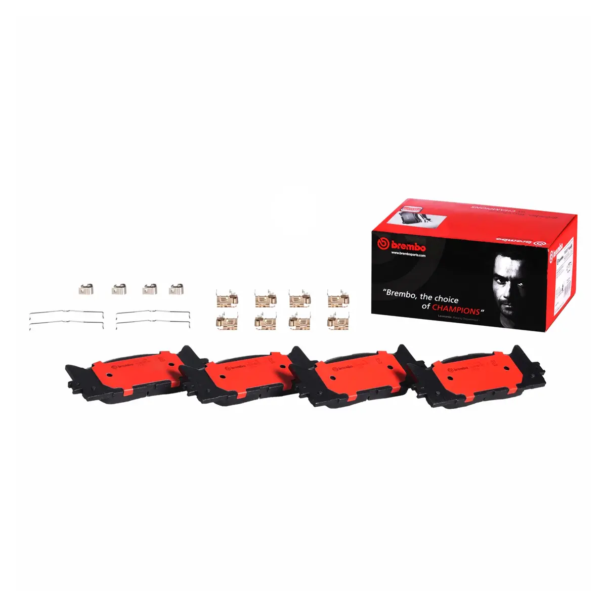 Brembo Front Ceramic Brake Pad P83117n For Toyota Camry Xv40, Xv50 1