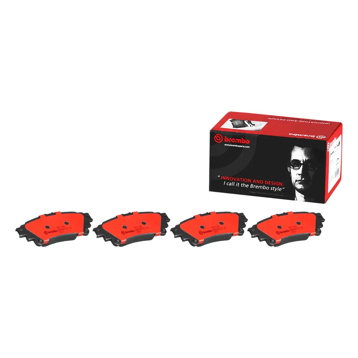 Brembo Rear Ceramic Brake Pad P83132n For Lexus Gs300, Gs350, Is300, Is350, Rc350 1