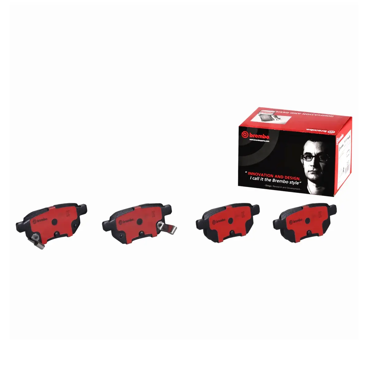 Brembo Rear Ceramic Brake Pad P83133n For Toyota Vios 1.5 1