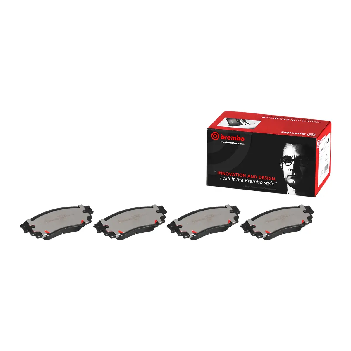 Brembo Rear Ceramic Brake Pad P83160n For Toyota Rav4 2019 - Present 1