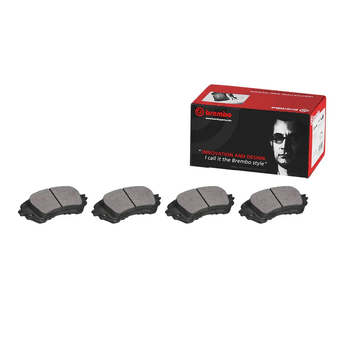Brembo Front Brake Pad P83165n For Toyota Vios 1.3 1