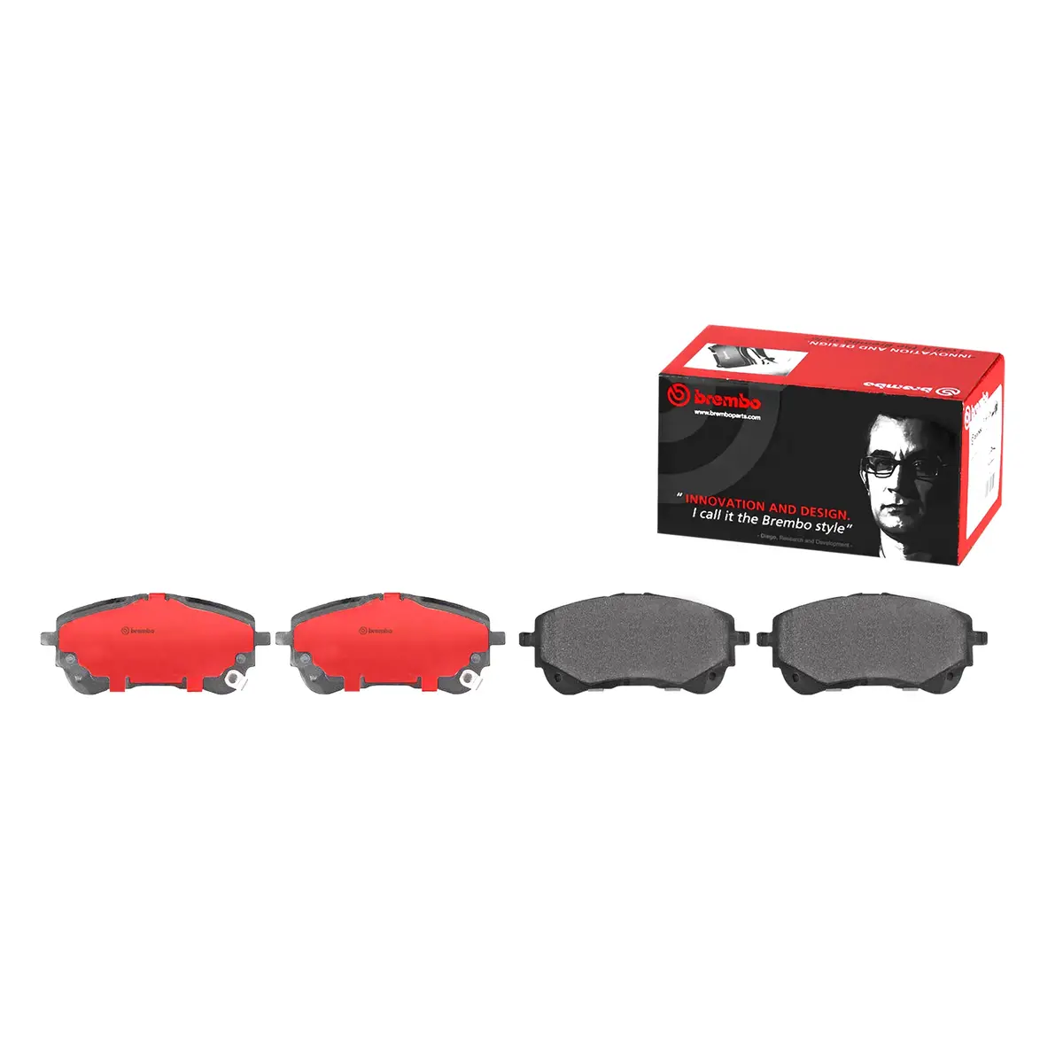 Brembo Front Ceramic Brake Pad P83177n For Toyota Corolla Altis, Altis Hybrid E210 2018-Up 1