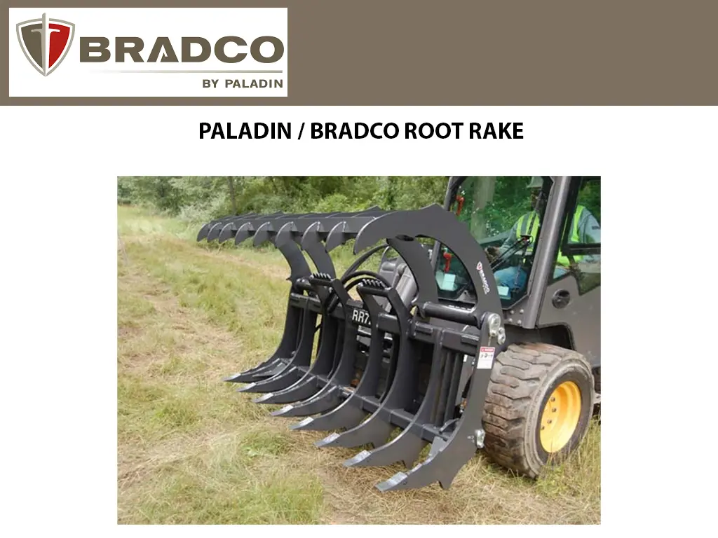 Paladin / Bradco Root Rake 1