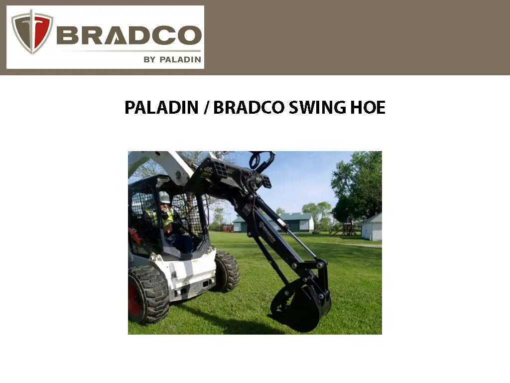 Paladin / Bradco Swing Hoe (Ssl) 1