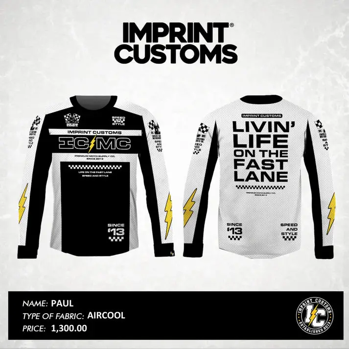 Imprint Customs - Paul Riding Jersey 1