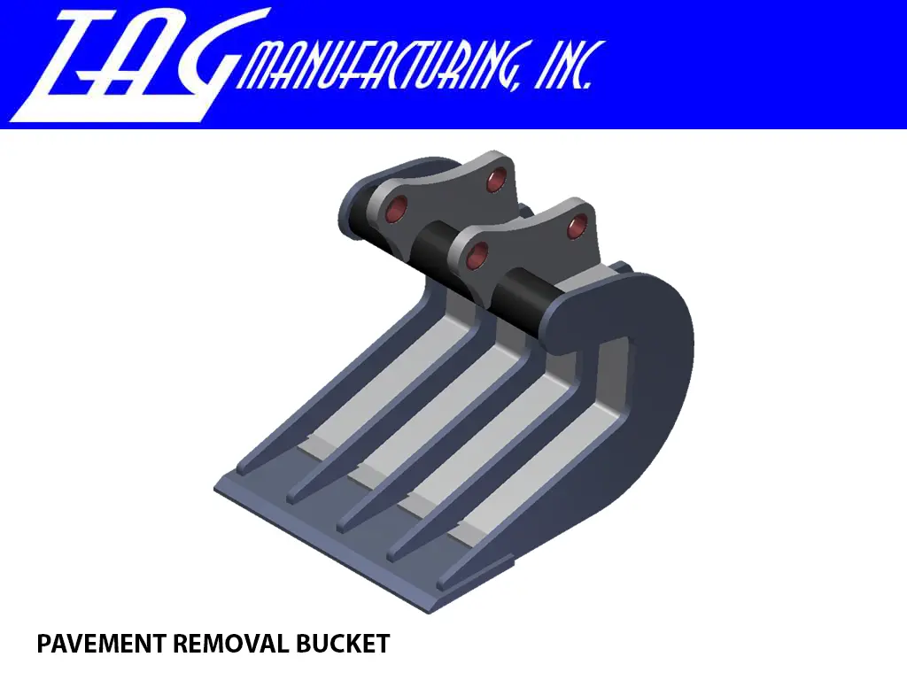 Tag Pavement Removal Claw For Excavators 10000 Lbs. To 16000 Lbs. 1