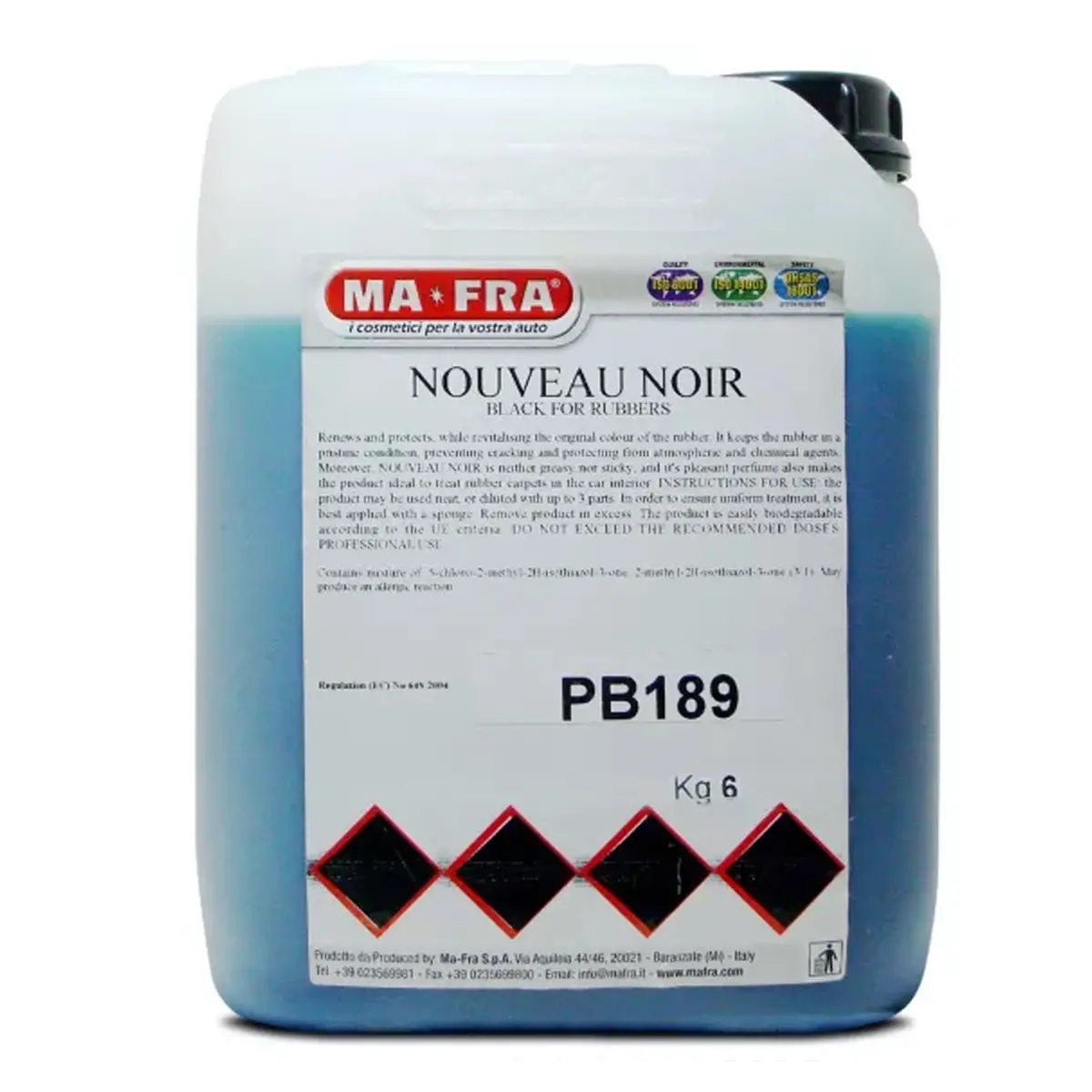 Ma-Fra Nouveau Noir Black Polish For Tires 4.7 Liters 1
