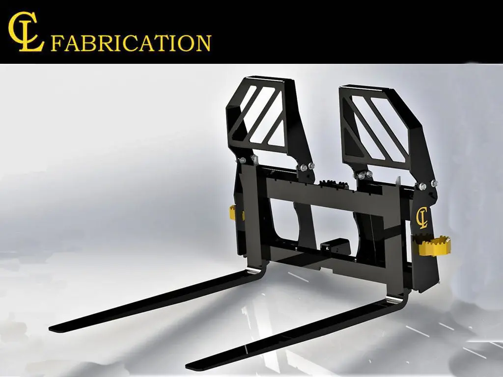 Cl Fabrication Pallet Forks For Skid Steer 1