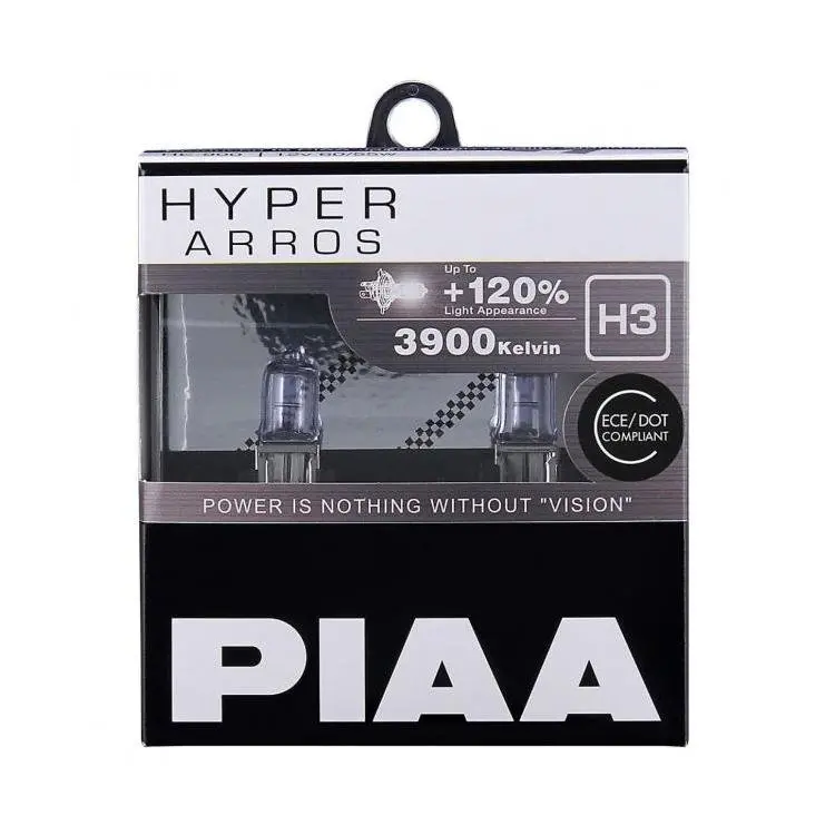 Piaa Hyper Arros 3900K Halogen Bulb H3 1