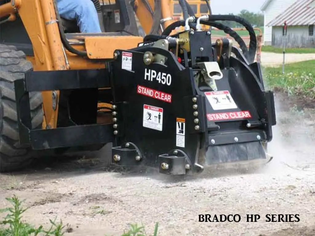 Bradco Hp Series Cold Planer, High Flow (Ssl)(Ctl) 1