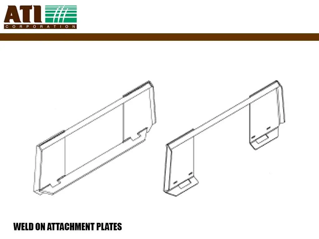 Ati Weld On Attachment Plates 1
