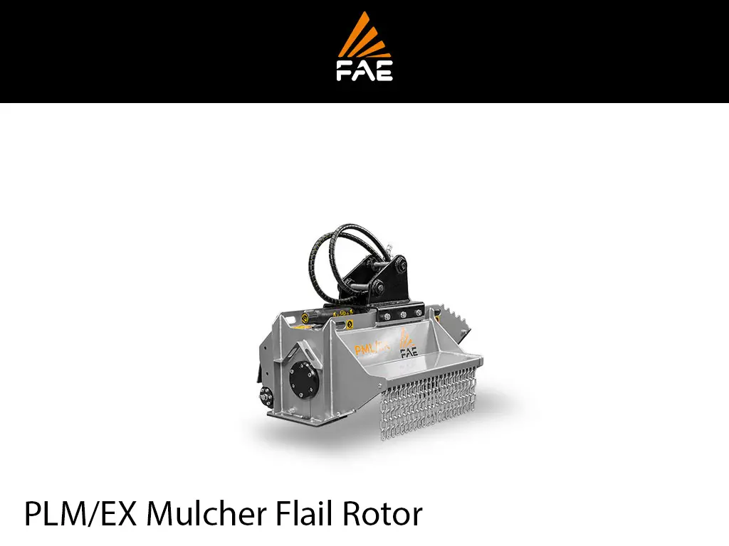 Fae Pml/Ex Forestry Mulcher For Mini-Excavators, 11000 - 15000 Lbs. Machines 1