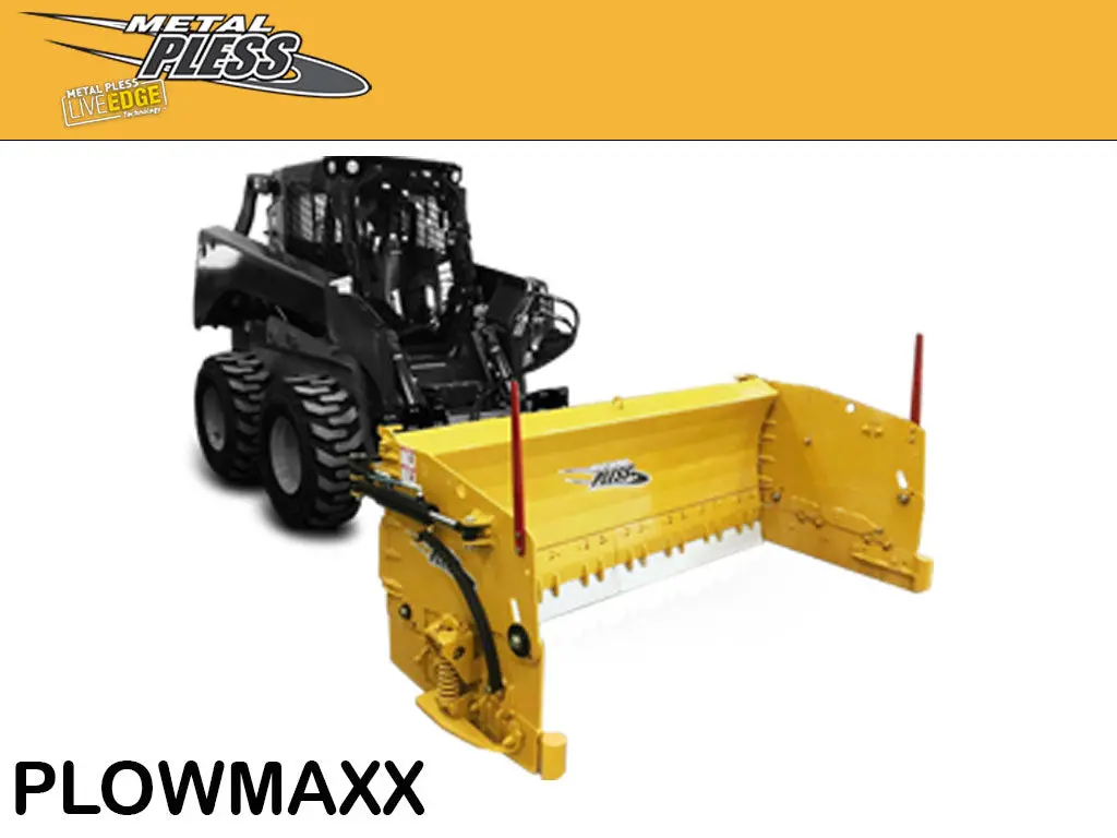 Metal Pless Hydraulic Wing Snow Plow 1