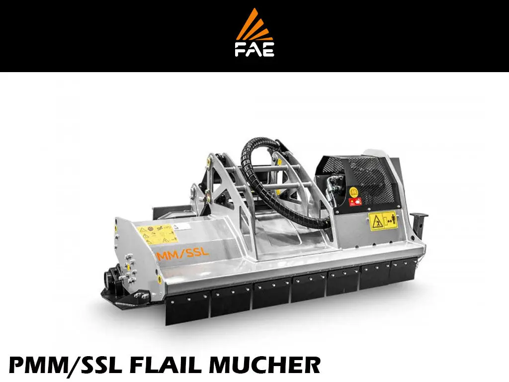 Fae Pmm/Ssl Flail Forestry Mulcher For Skid Steer 1