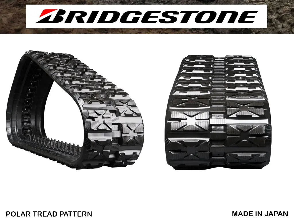Bridgestone Rubber Tracks 450X56x86rf Polar Tread 1