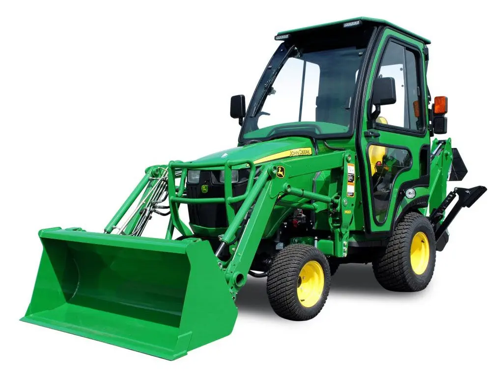 Curtis Enclosed Premium Cab For John Deere 1023E / 1025R Tractor 1