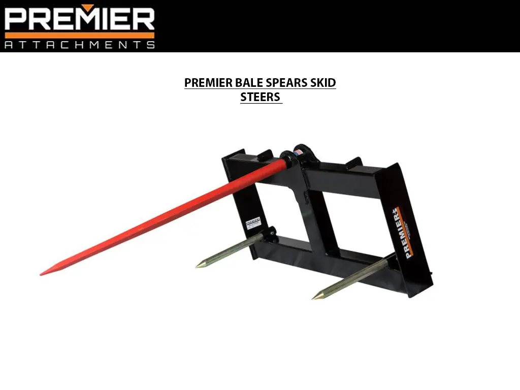 Premier Bale Spears For Skid Steers 1