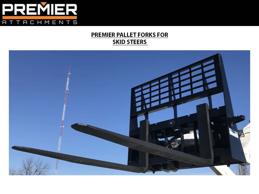 Premier Standard Pallet Forks For Skid Steers 1