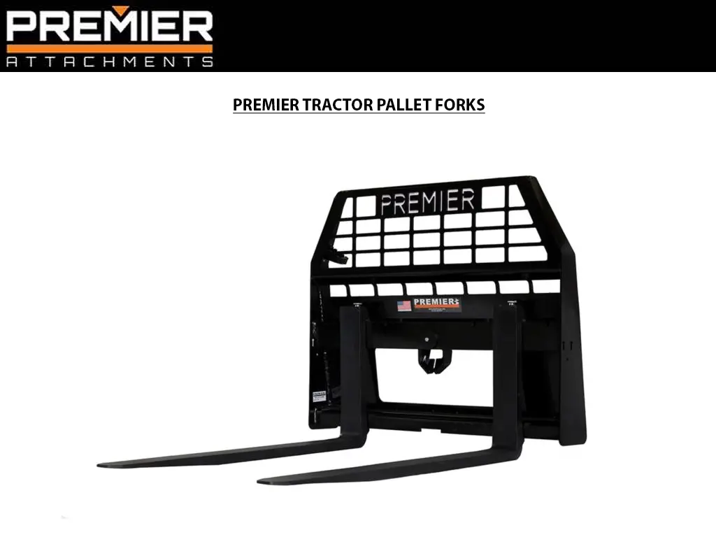 Premier Pallet Forks For Tractors (Class 2) 1